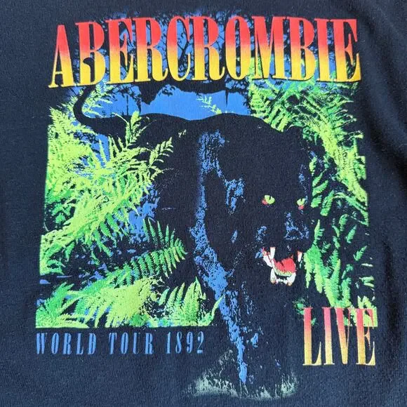 Abercrombie Kids Black Graphic Tee Bundle 7/8 - Picture 12 of 13